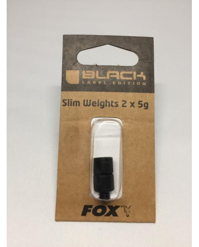 Fox Black Label Slim Weights - 5g
