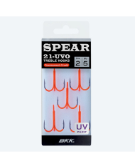 BKK Spear-21 UVO Treble Hooks