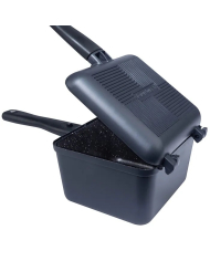 RidgeMonkey Connect Deep Pan & Griddle Granite Edition