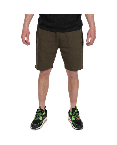 Fox Collection Green & Black Lightweight Fishing Jogger Shorts