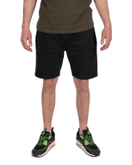 Fox Collection Black & Orange Lightweight Jogger Shorts New