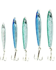 Dennett Pilchard Jig Kit 5 Assorted Sea Lures