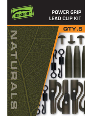 Fox Edges Naturals Power Grip Lead Clip Kit