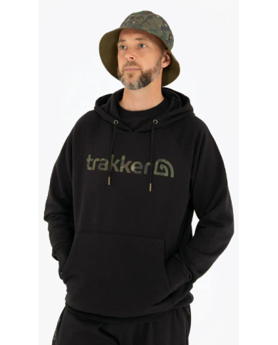 Trakker CR Logo Hoodie Black