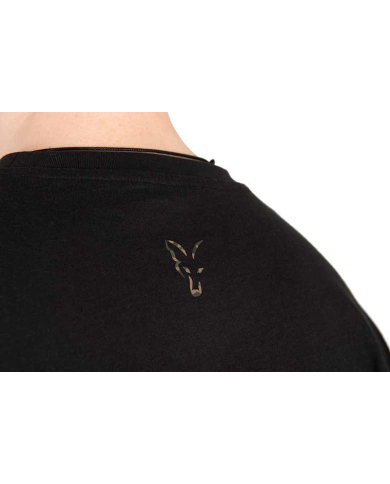 Fox Camo Logo Black T-Shirt