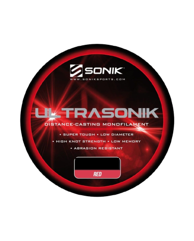 Sonik Ultrasonik Saltwater Bulk Spool: Red