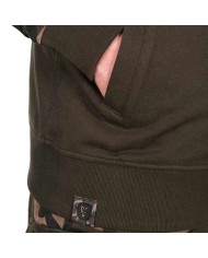 Fox Lightweight Khaki & Camo Split Zip Hoodie