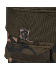 Fox Lightweight Khaki & Camo Split Zip Hoodie