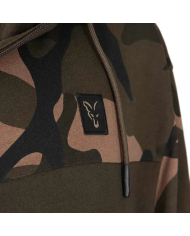 Fox Lightweight Khaki & Camo Split Zip Hoodie