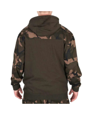 Fox Lightweight Khaki & Camo Split Zip Hoodie