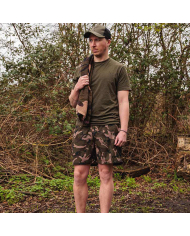 Fox Camo Logo Black Swim Shorts
