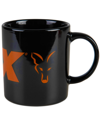 Fox Collection Mug Black & Orange