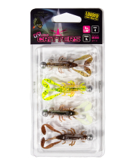 Fox Rage Ultra UV Micro Critter Mixed Colour Loaded Lure Pack