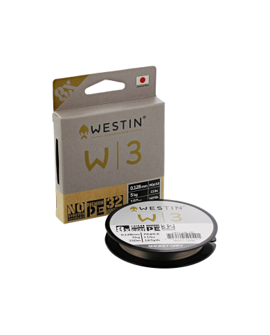 Westin W3 8 Braid 150m Smokey Grey Braided Line