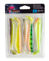Fox Rage Zander Pro Shad Mixed Colour Lure Pack