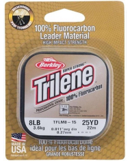 Berkley Trilene 100% Fluorocarbon Leader Clear 4lbs/1.8kg - 25m