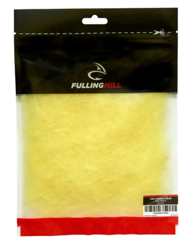 Fulling Mill CDC Feathers Bulk - Pale Yellow