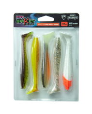 Fox Rage Ultra UV Spikey Shad 12 cm (Mixed Colours)