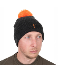 Fox Collection Bobble Hat Black/Orange