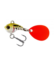 Westin DropBite Tungsten Spin Tail Jig 1.8cm 9g - Pearl Stickleback