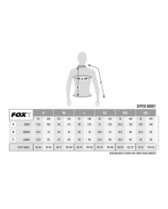 Fox Lightweight Khaki & Camo Split Zip Hoodie