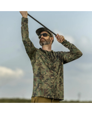 Trakker Camo UV Hooded Shirt