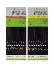 Korum Big Fish 4\" Quickstop Hair Rigs