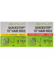 Korum Big Fish 15\" Quickstop Hair Rigs