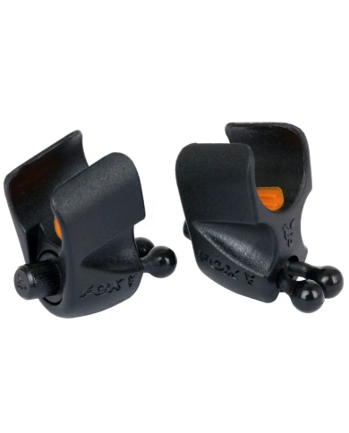 Fox Black Label Adjustable Rod Clip x2