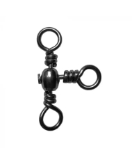 Mustad Three Way Cross Barrel Swivel