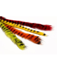 Veniard Black Barred Zonker Strips