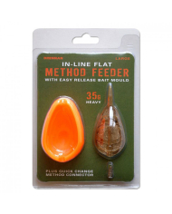 Drennan In-Line Flat Method Feeder Mould Kit