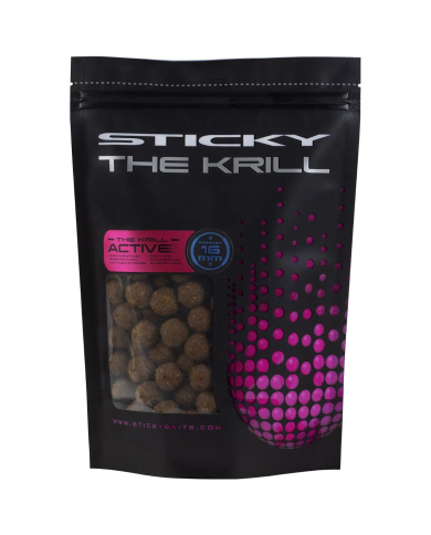Sticky Baits The Krill Active Frozen Boilies 1kg